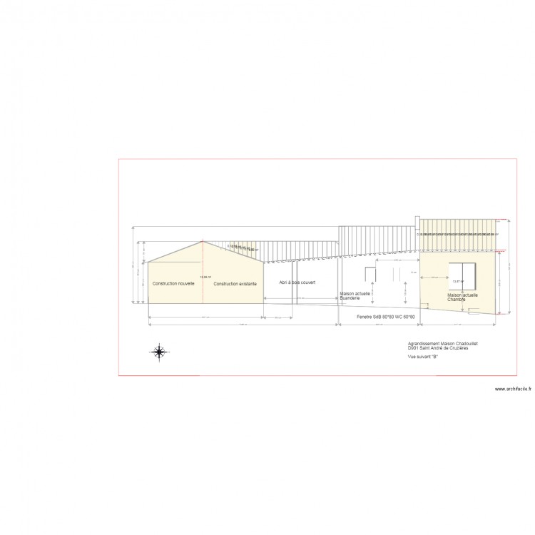 Chad Vue jardin mod1 10 04. Plan de 0 pièce et 0 m2