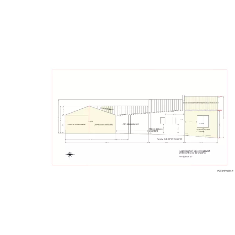 Chad Vue jardin mod1 10 04. Plan de 