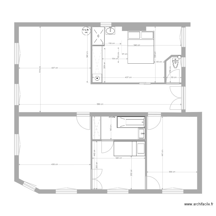 fabre projet basile 3. Plan de 0 pièce et 0 m2