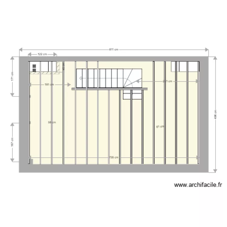 plancher. Plan de plancher. Plan de