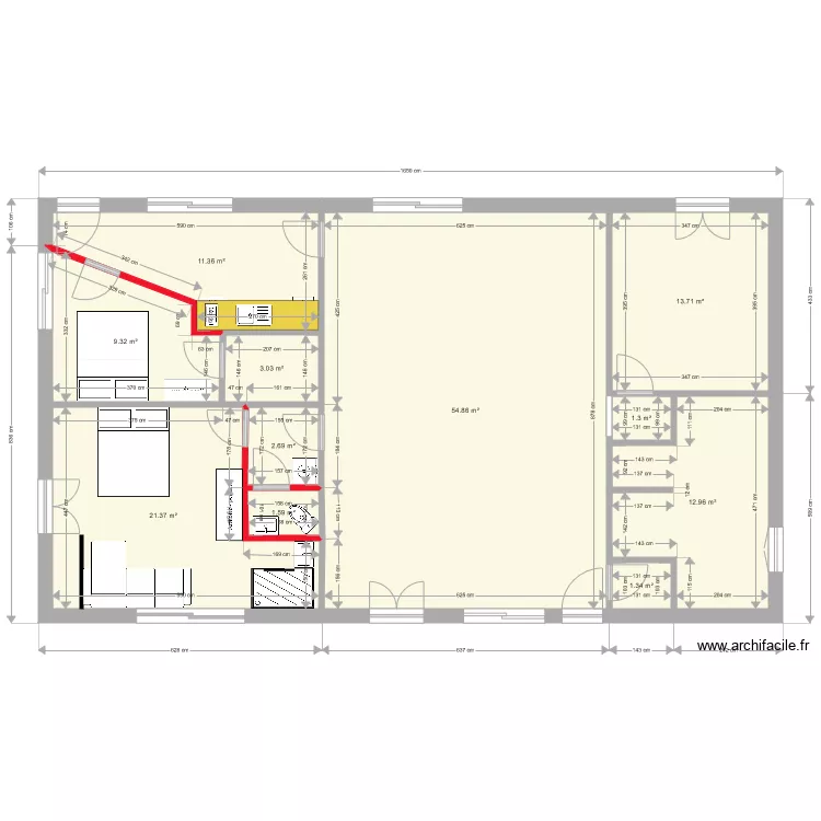 VERDON BRUT 1. Plan de 