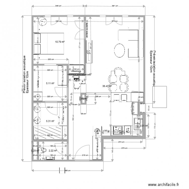 Hotel des postes Archi 1. Plan de 0 pièce et 0 m2