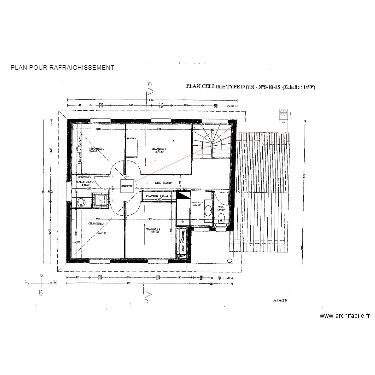 PIGEONNEAU DAVID. Plan de 0 pièce et 0 m2