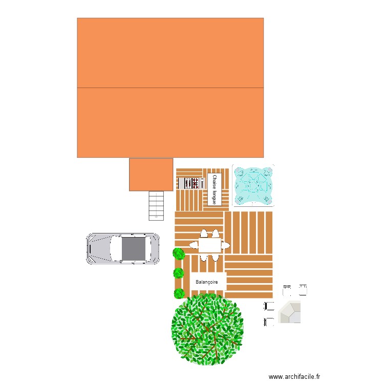 Terrasse Léonard. Plan de 0 pièce et 0 m2