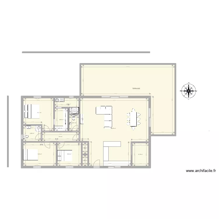 pedinielli 223. Plan de 