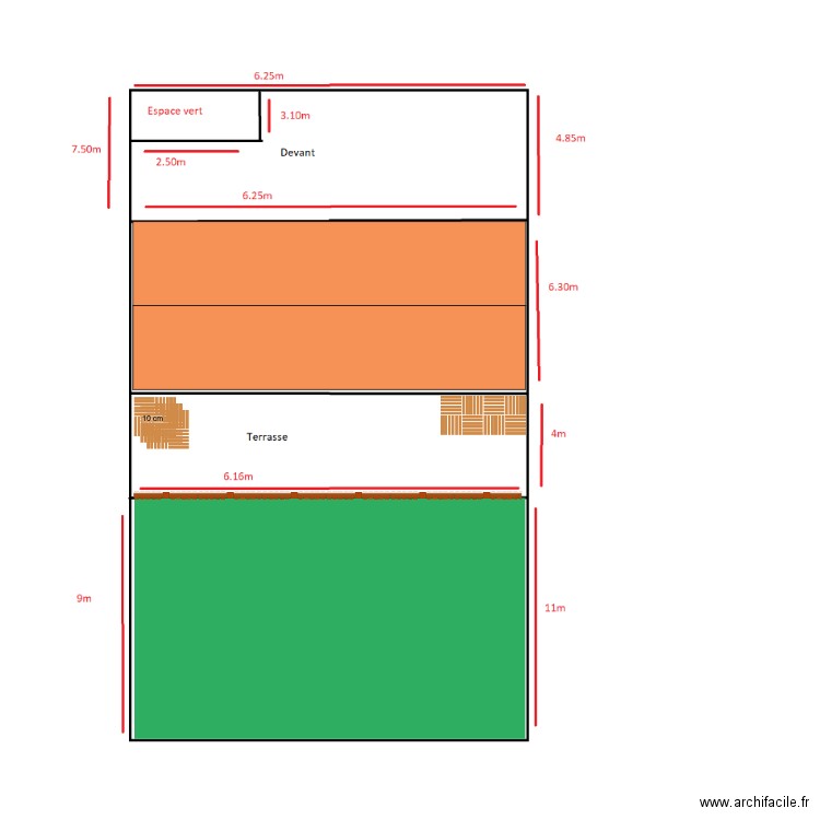 PLAN AMAURY. Plan de 0 pièce et 0 m2