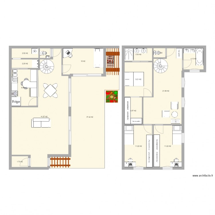 Maison Masson v2. Plan de 0 pièce et 0 m2