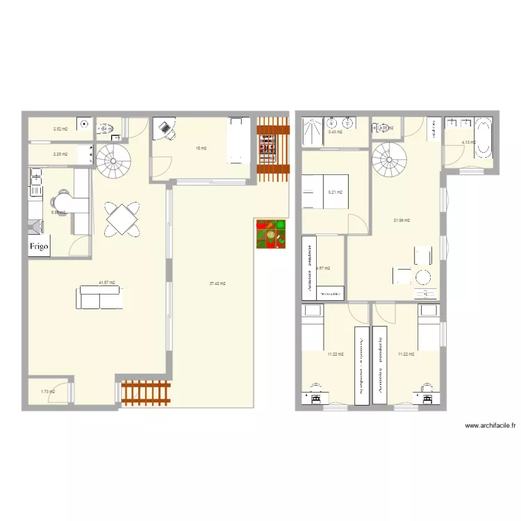 Maison Masson v2. Plan de 