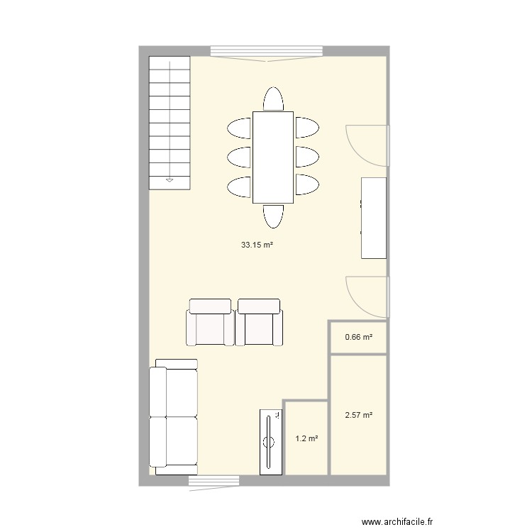 idée salon. Plan de 0 pièce et 0 m2