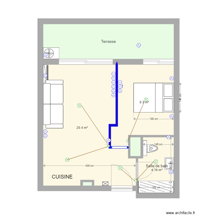 Studio Ghisoni Mont Rabeau  construction 2. Plan de 0 pièce et 0 m2