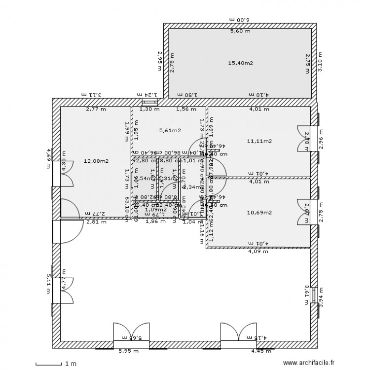 dernier plan sandrine. Plan de 0 pièce et 0 m2