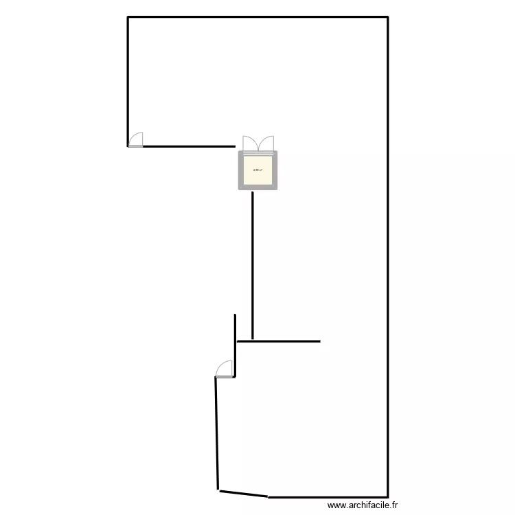 Jardin Etienne. Plan de 