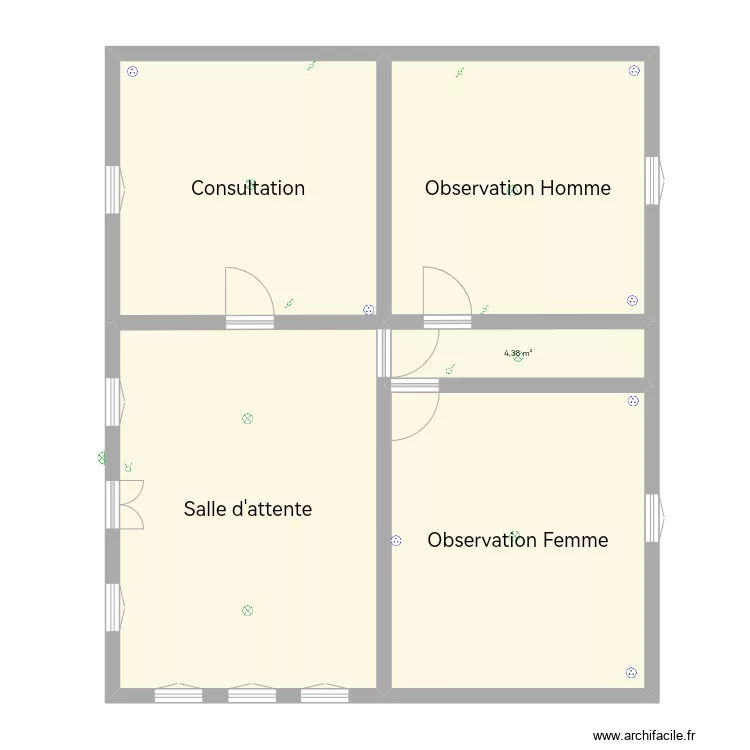 Poste de santé. Plan de Poste de santé. Plan de