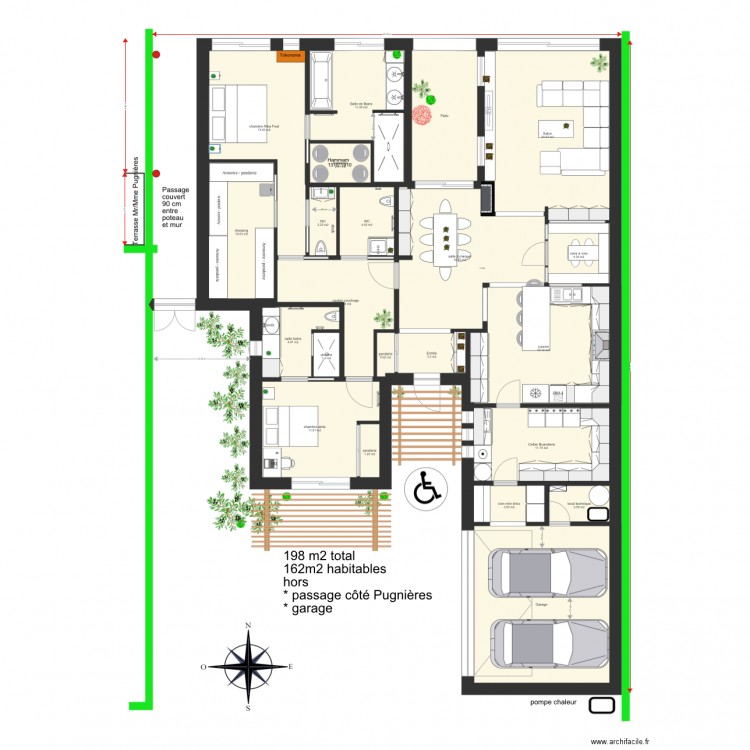 Villa Pascal 162m2  26 avril 2016. Plan de 0 pièce et 0 m2