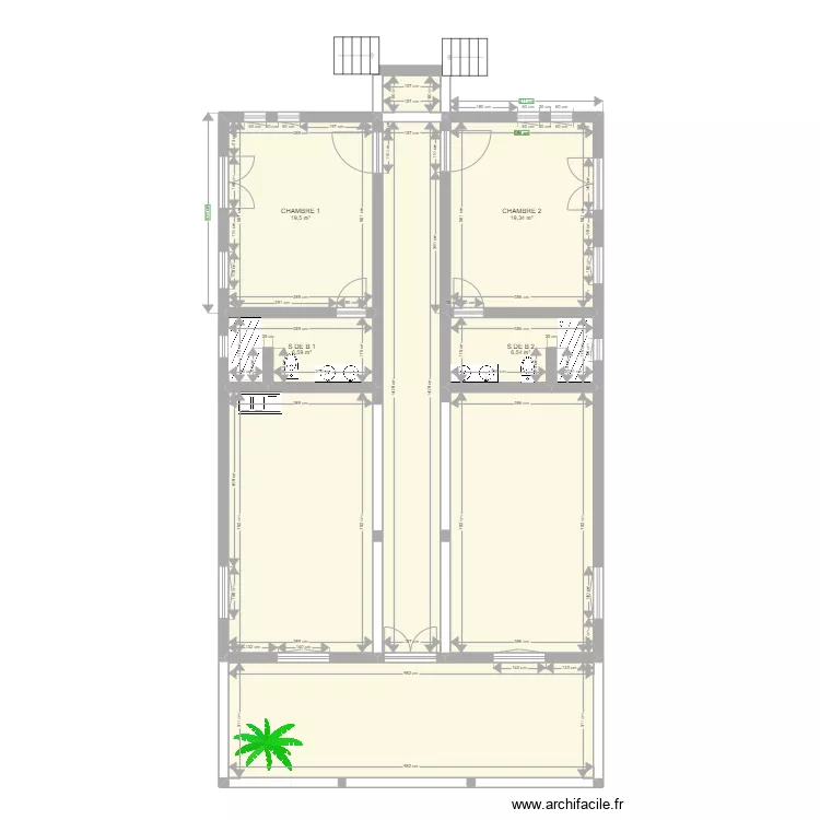 RIAD FIFI RDC MESURE. Plan de RIAD FIFI RDC MESURE. Plan de