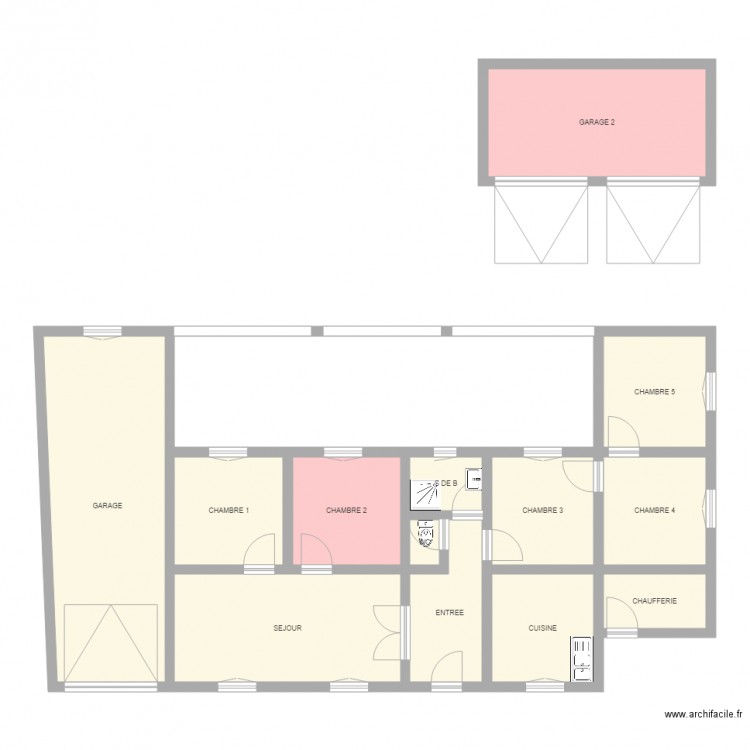 RABOTIN. Plan de 0 pièce et 0 m2