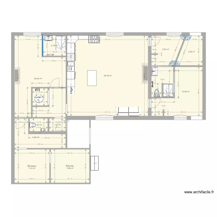 MAISON V2. Plan de 
