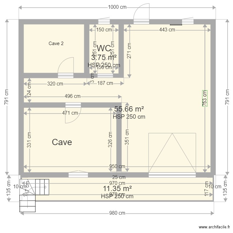 RDC2. Plan de 0 pièce et 0 m2