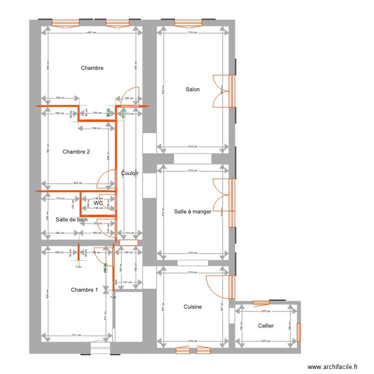 maison4. Plan de 0 pièce et 0 m2