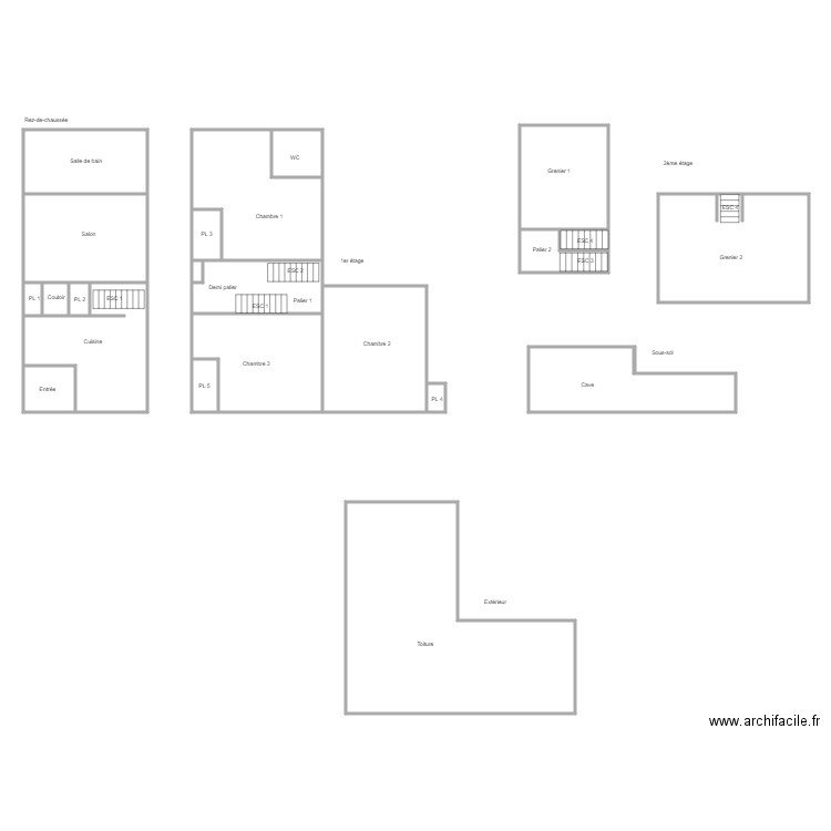 pl torcy sedab. Plan de 0 pièce et 0 m2