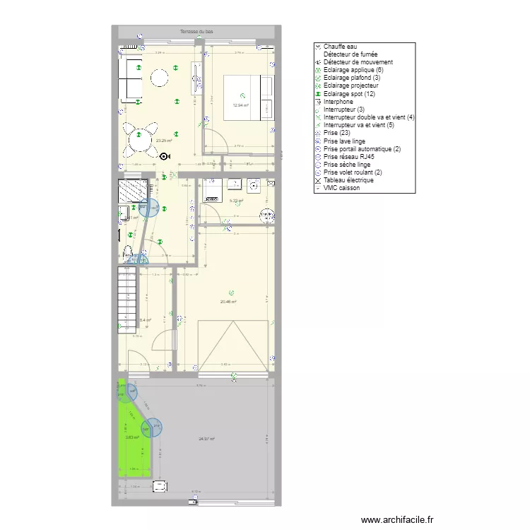 Plan Extension et entrée Vdef. Plan de Plan Extension et entrée Vdef. Plan de