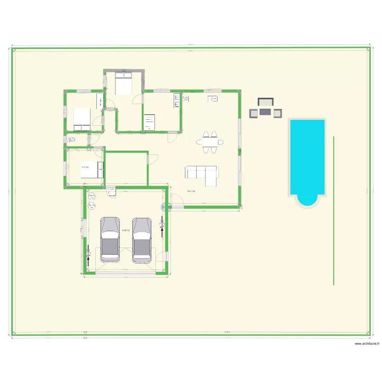 maison 1. Plan de 
