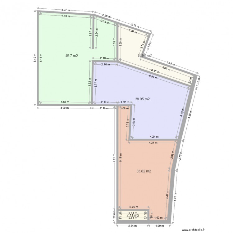 parc rdc gabarit division. Plan de 0 pièce et 0 m2