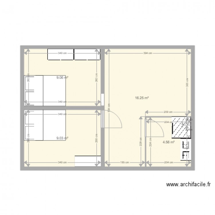 plan 1. Plan de 0 pièce et 0 m2