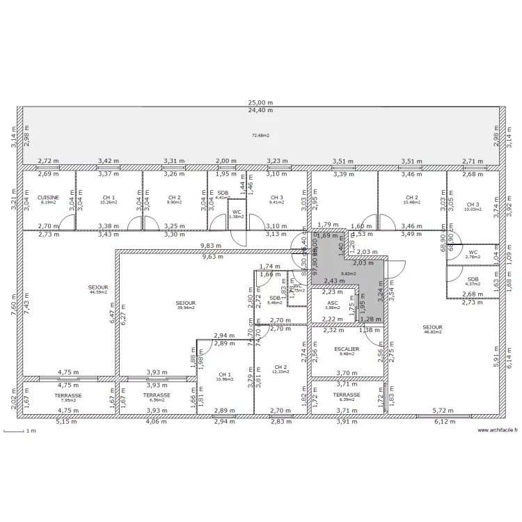 EOLE 2 ETAGE. Plan de EOLE 2 ETAGE. Plan de