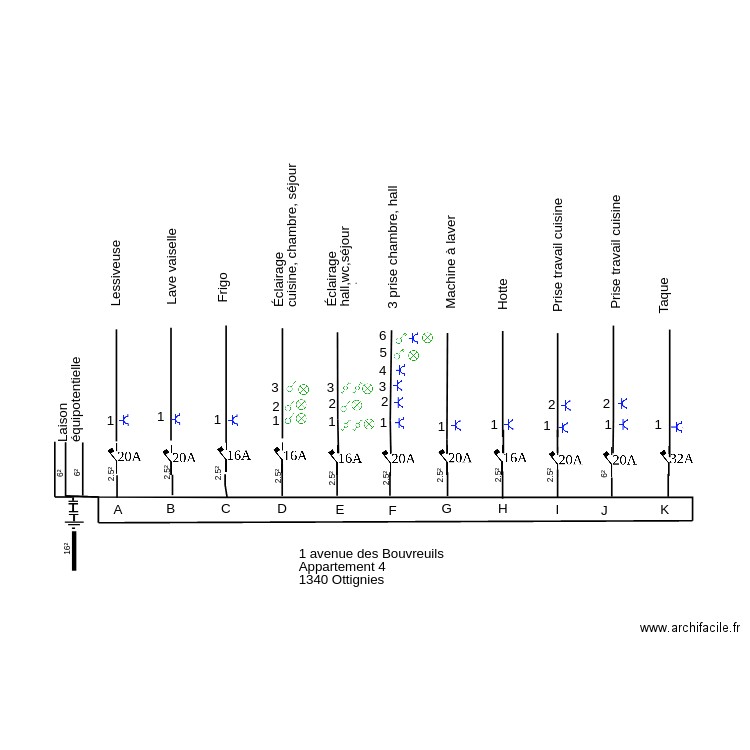 isabelle unifilaire. Plan de 0 pièce et 0 m2