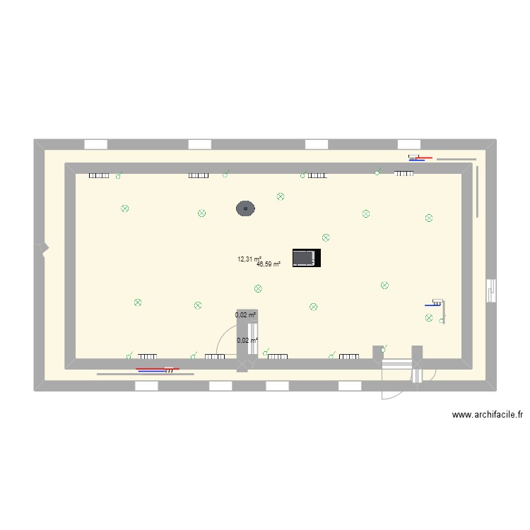 combles 3. Plan de 0 pièce et 0 m2