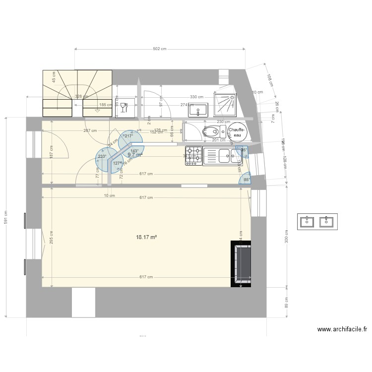 Bas Mérens. Plan de 0 pièce et 0 m2