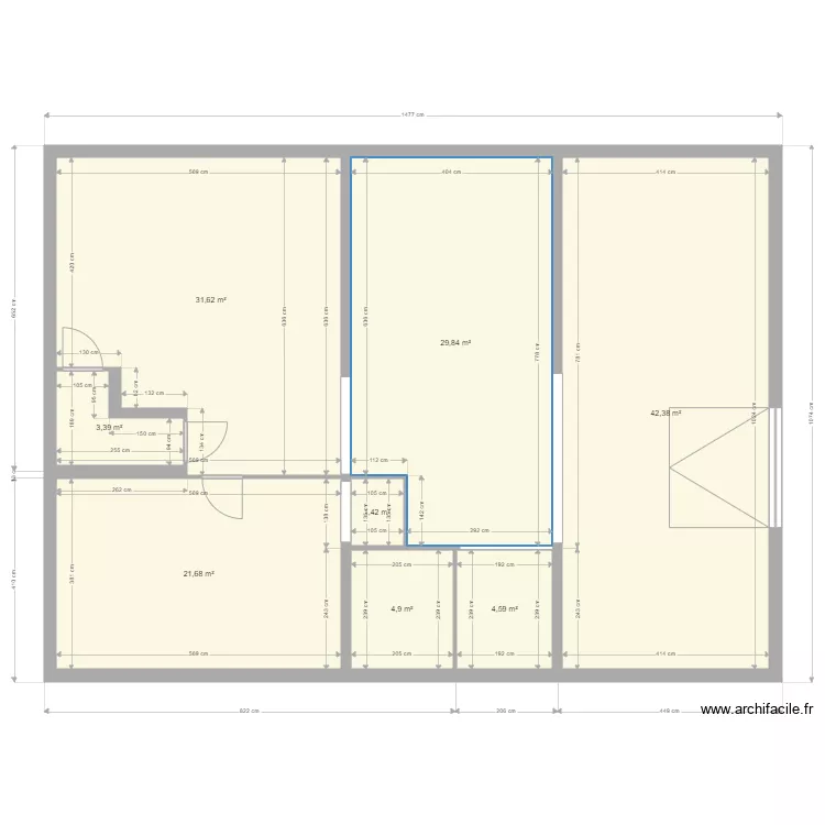 Yvrac SSOL Existant2. Plan de Yvrac SSOL Existant2. Plan de