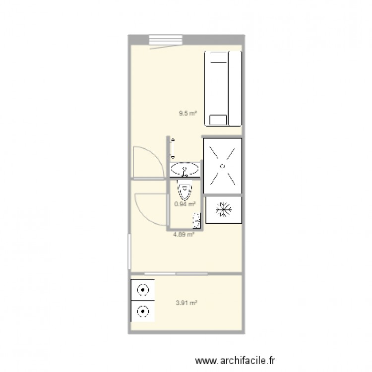 lagorce secher 5. Plan de 0 pièce et 0 m2