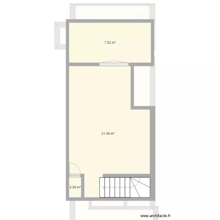 chantier hichem. Plan de 