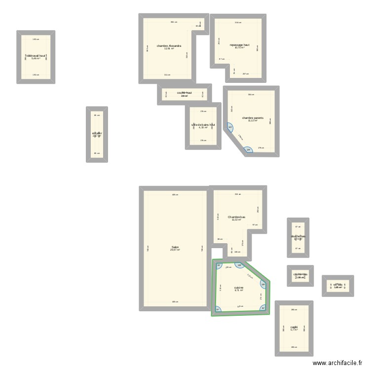 75d. Plan de 0 pièce et 0 m2