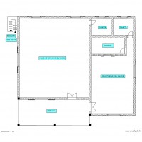 PLAN RDC SALLE DE REUNION   BIBLIOTHEQUE