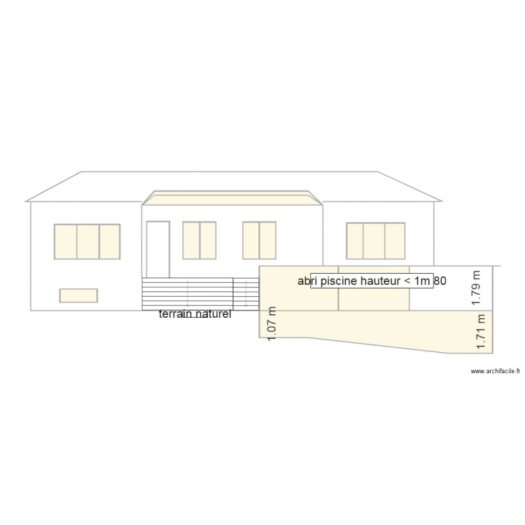 piscine1NAT. Plan de 0 pièce et 0 m2