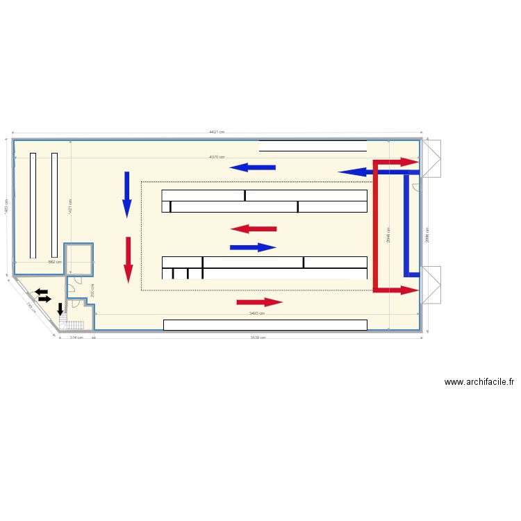 PLAN annoté TULIPE FLUX . Plan de 0 pièce et 0 m2