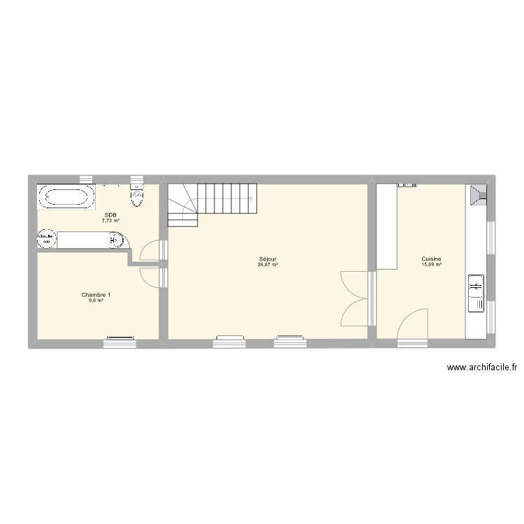 LECLERCQ. Plan de 0 pièce et 0 m2