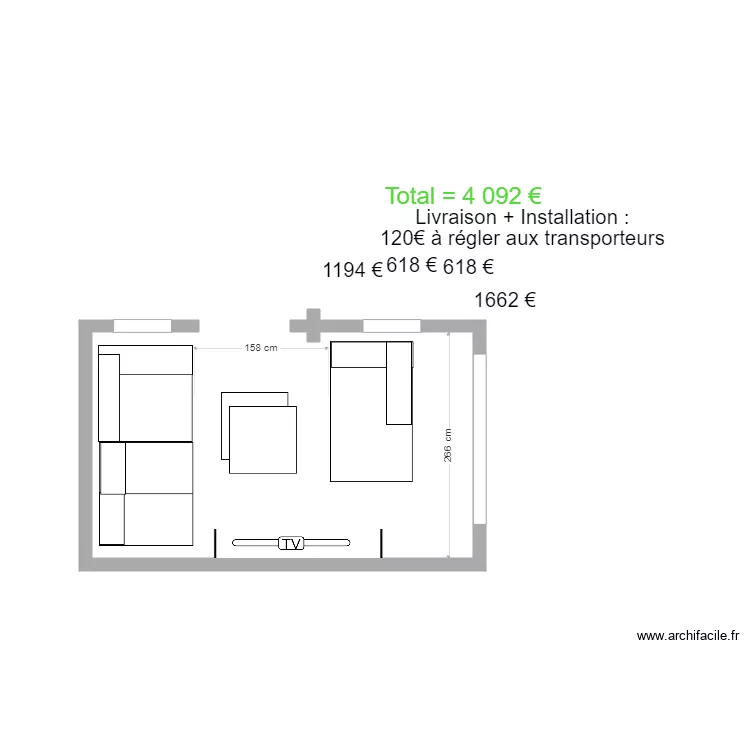 SAINSARD. Plan de SAINSARD. Plan de