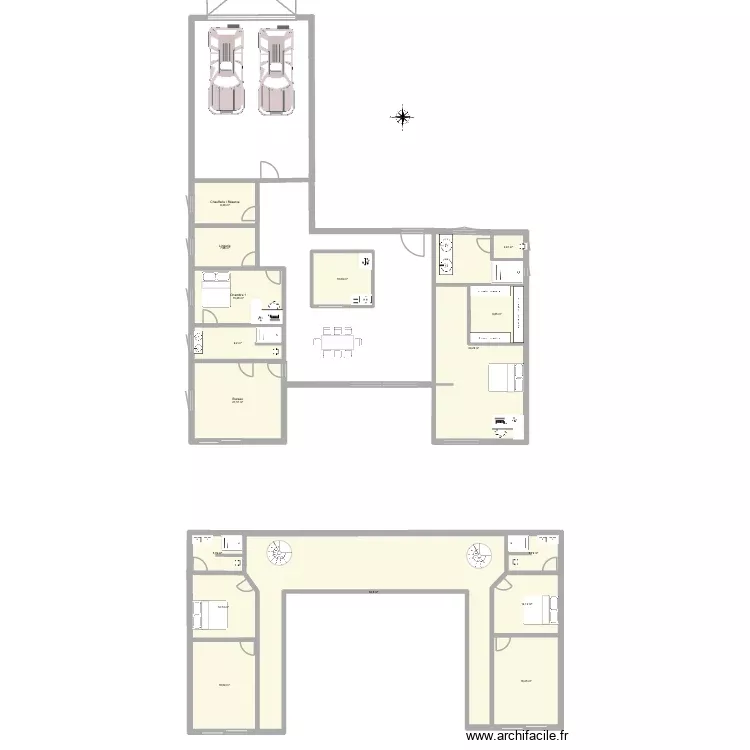 Maison. Plan de Maison. Plan de