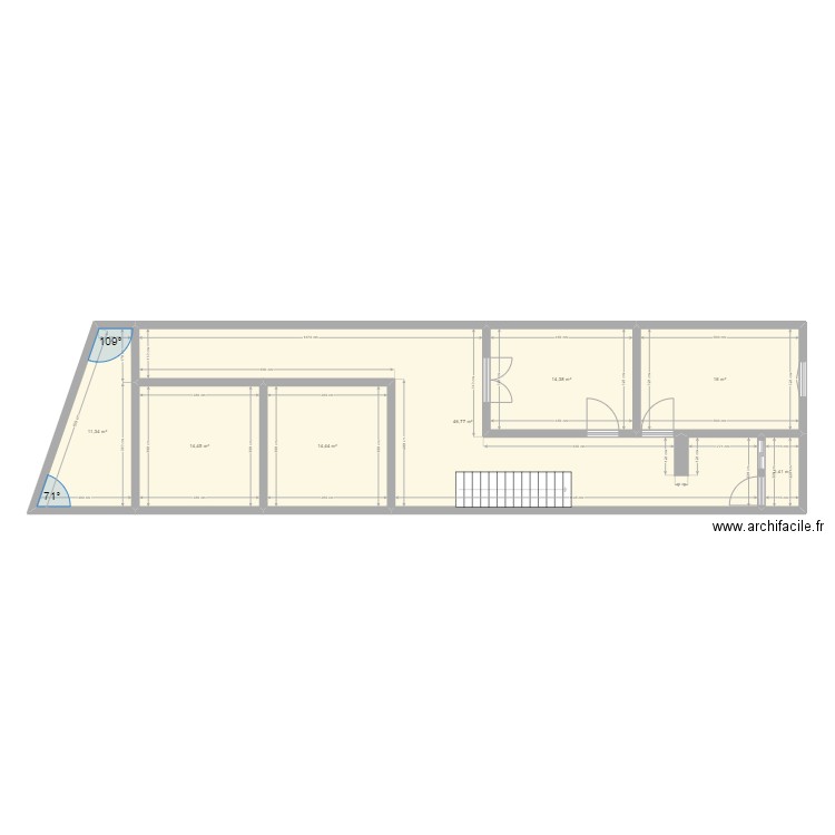 2eme plan. Plan de 0 pièce et 0 m2