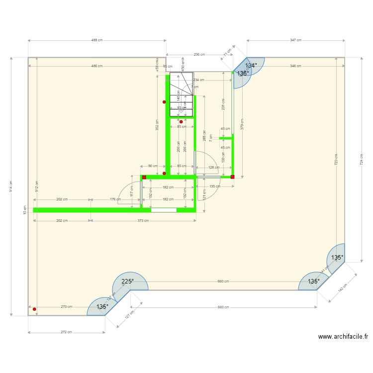lienard canalisation. Plan de 0 pièce et 0 m2