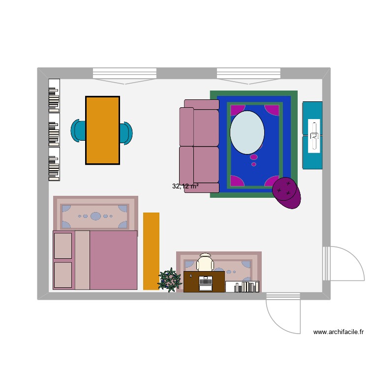 Issy les Moulineaux. Plan de 0 pièce et 0 m2