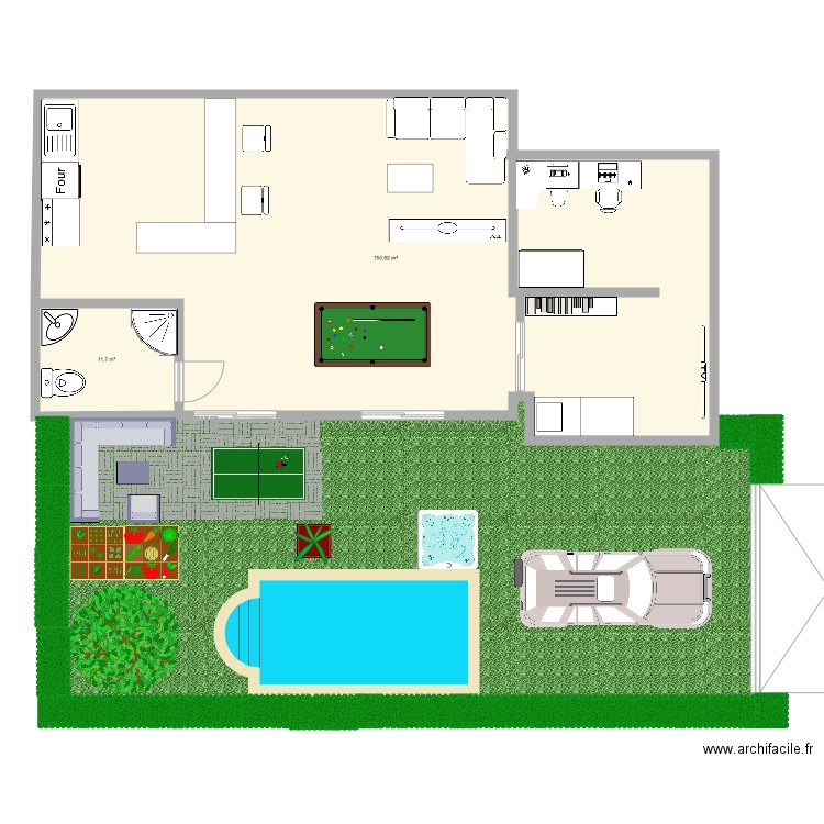 PLAN de maison susu. Plan de 0 pièce et 0 m2