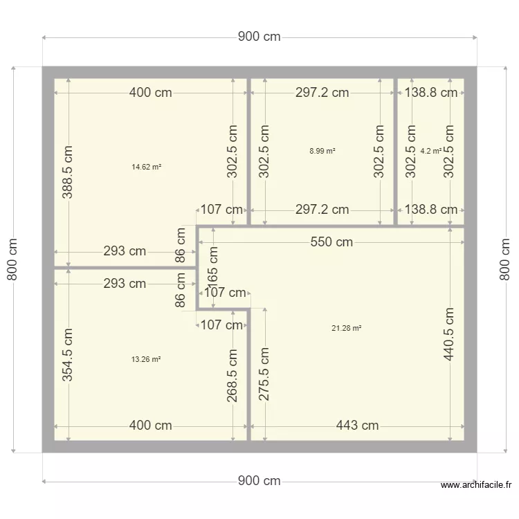 maison de reve. Plan de 