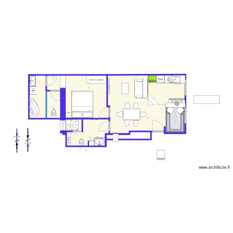 Verdun 6 places V35. Plan de 0 pièce et 0 m2