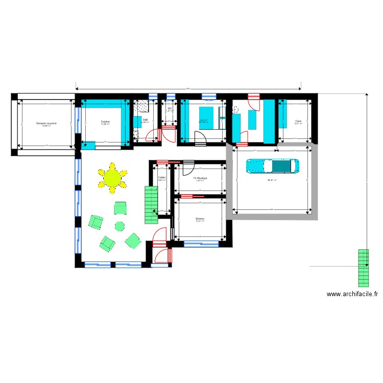 Plan 17. Plan de 0 pièce et 0 m2