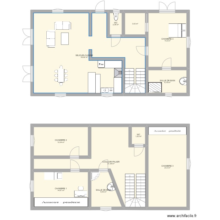 23EAD0289. Plan de 0 pièce et 0 m2